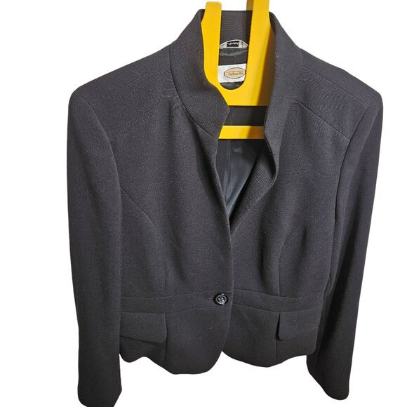 Talbots Womens Black Stretch Blazer - Picture 1 of 4